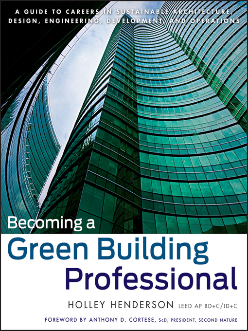 Title details for Becoming a Green Building Professional by Holley Henderson - Available